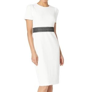 CK Short Sleeve Dress w lace